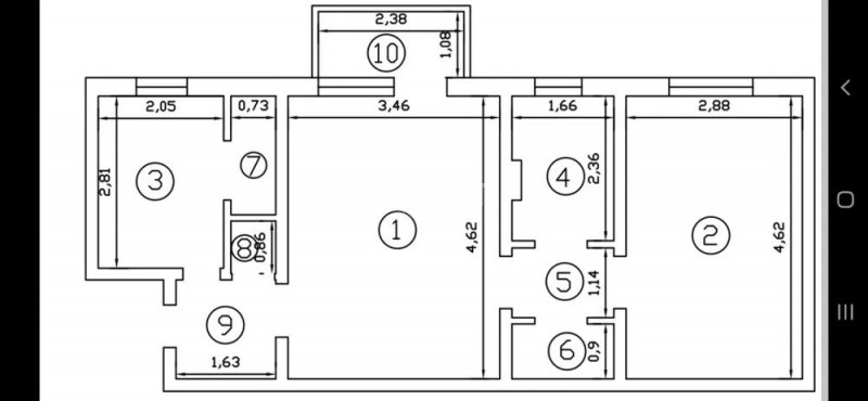 Apartament 2 camere-Podu Ros-Palas Mall-etaj intermediar-bloc fara risc