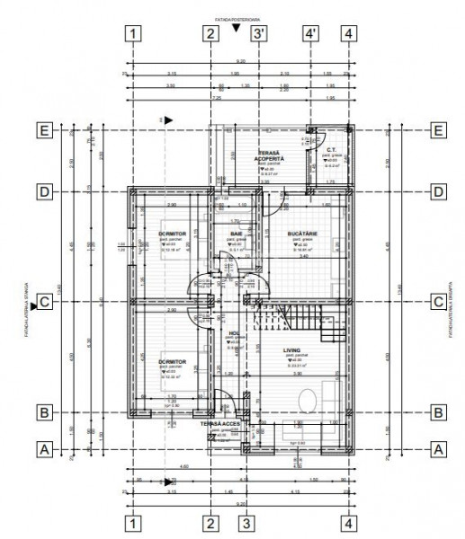 CASA INDIVIDUALA , 3 CAMERE, BECI,  PLACA DE BETON PESTE ETAJ , TOMESTI