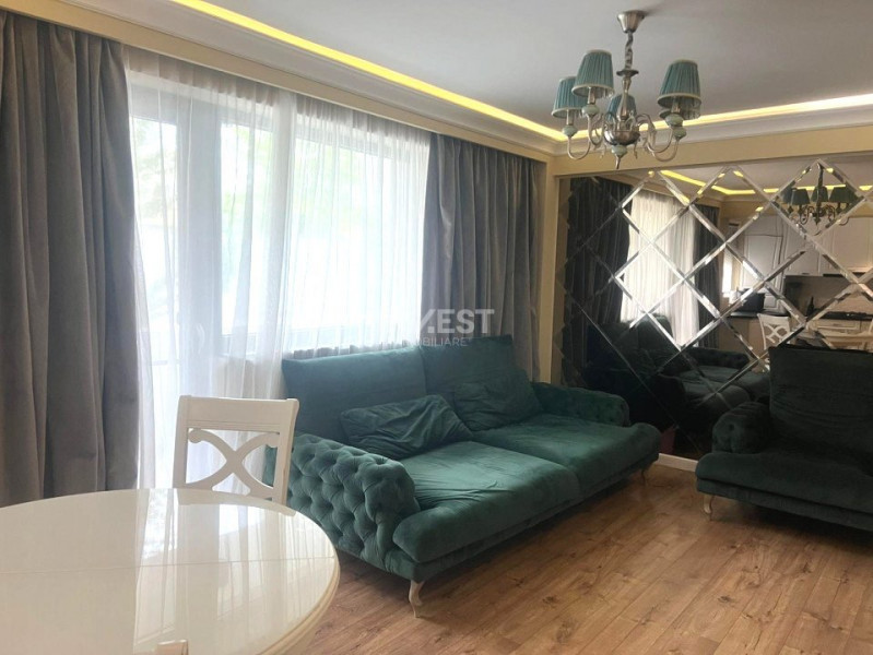 Apartament cu 2 camere + grădină *Mobilat și utilat* în zona rezidențială Bucium