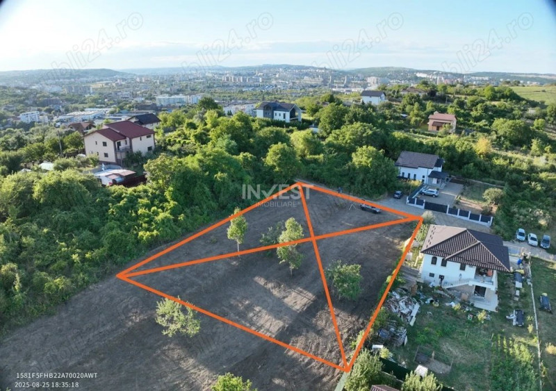 Teren Intravilan 1200mp în Bucium *PUZ Aprobat*