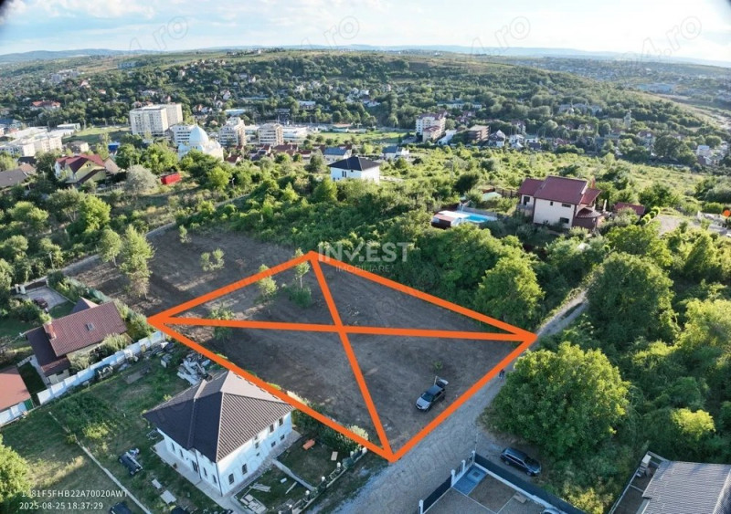 Teren Intravilan 1200mp în Bucium *PUZ Aprobat*