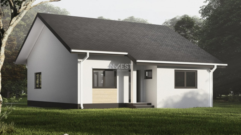 CASA INDIVIDUALA , 3 CAMERE, BECI,  PLACA DE BETON PESTE ETAJ , TOMESTI