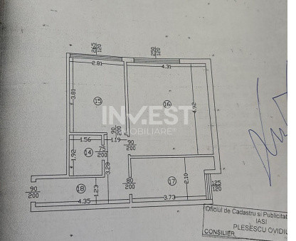 Apartament cu 2 camere- Zona Tatarasi