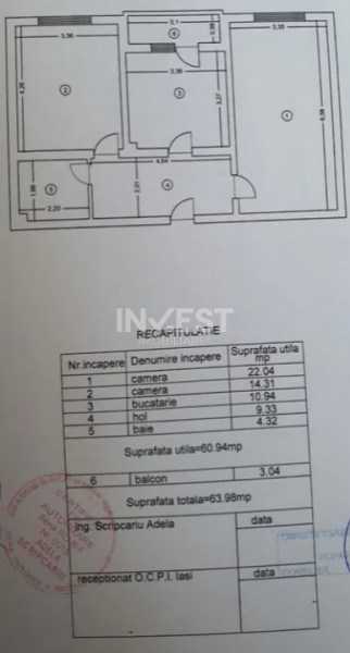 2 CAMERE DECOMANDAT POPAS PACURARI