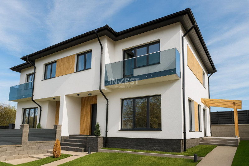 *Casă Modernă FINALIZATĂ* TVA 21% INCLUS - 115 MPU - 4 camere - mutare imediată