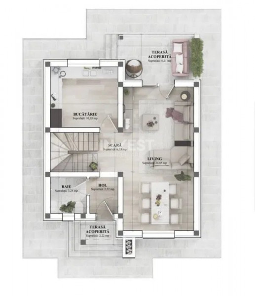 Casa cu 4 camere , priveliste panoramica Ciurbesti