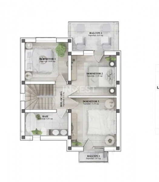 Casa cu 4 camere , priveliste panoramica Ciurbesti