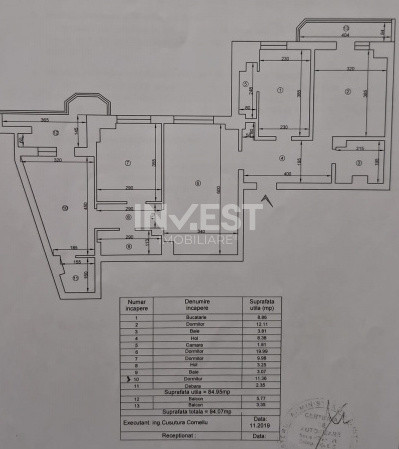 APARTAMENT DE VANZARE-4 CAMERE-ZONA ZIMBRU