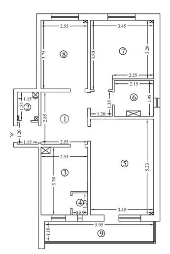 DE VANZARE-APARTAMET 3 CAMERE-DACIA