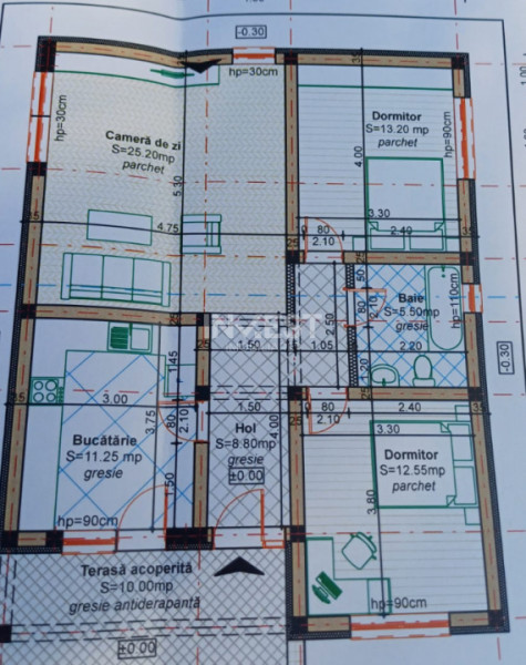 CASA INDIVIDUALA, 3 CAMERE, HORPAZ