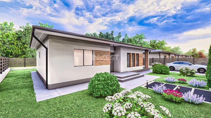 Casa individuala, 4 camere, 2 bai, Valea Ursului-Vorovesti