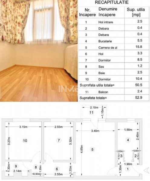 DE VANZARE-APARTAMENT 3 CAMERE-ALEXANDRU CEL BUN