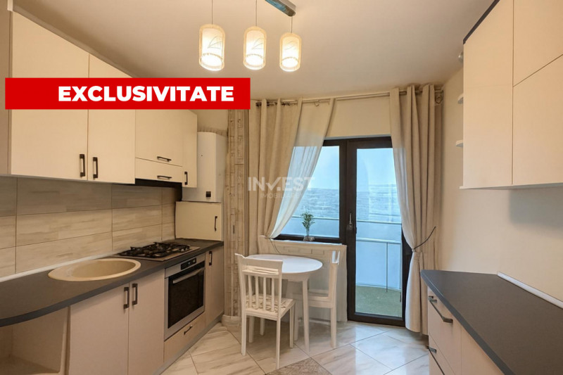 Apartament intabulat cu 2 camere - decomandat, etaj 1, mobilat & utilat