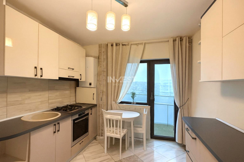 Apartament intabulat cu 2 camere - decomandat, etaj 1, mobilat & utilat