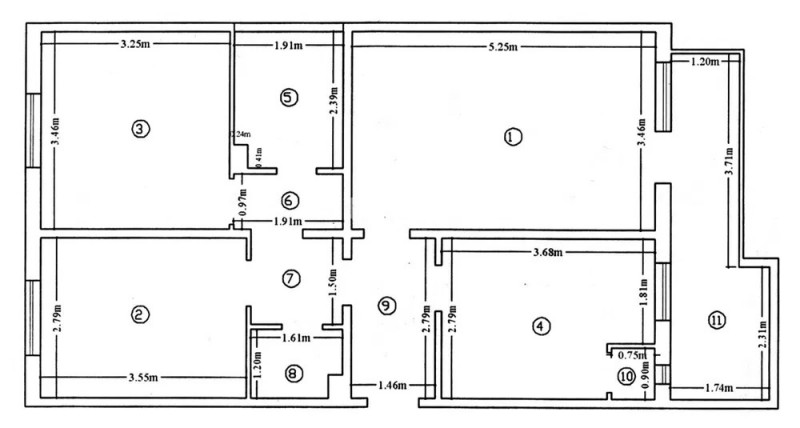 Apartament 3 camere-Gradinari-Bloc fara risc