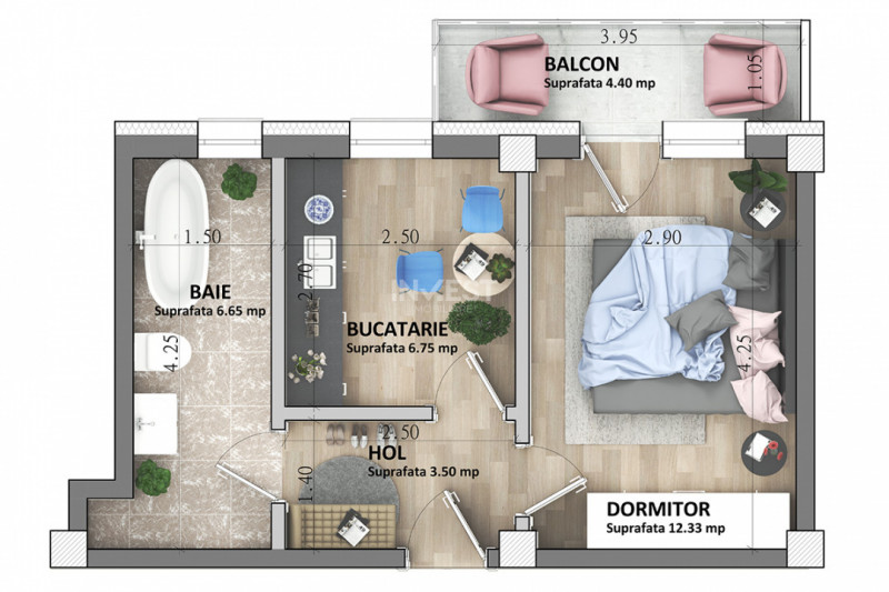 Apartament 1 camera, decomandat, ASTORIA, COMISION 0%, TAXE NOTARIALE CADOU !!!