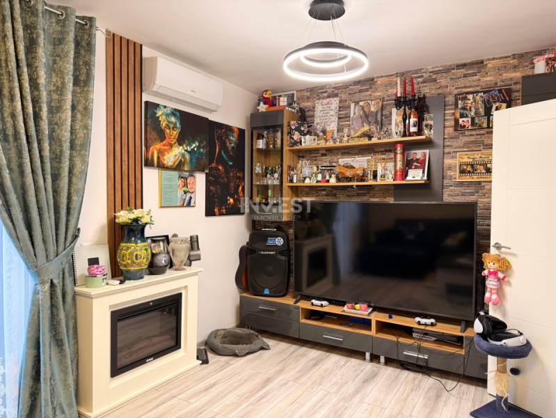 Apartament finalizat! 2 camere decomandat, etaj 1, mobilat & utilat