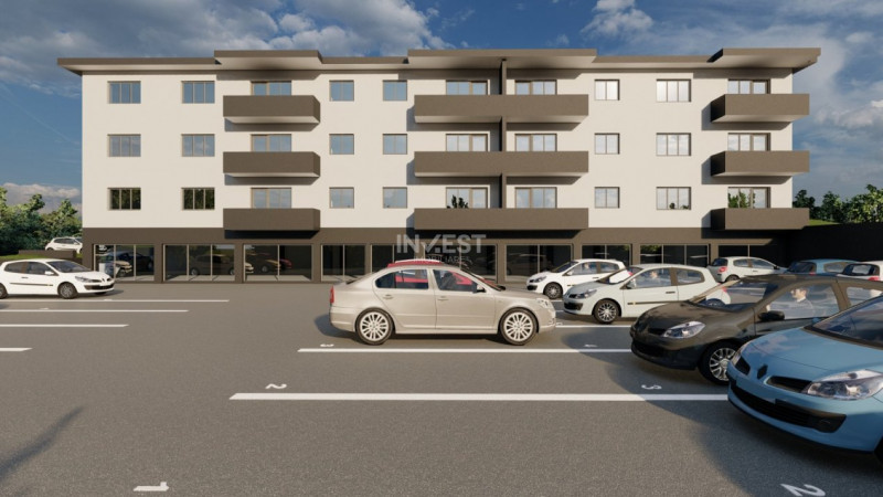 Apartament nou cu 2 camere decomandat - 57,7 MP