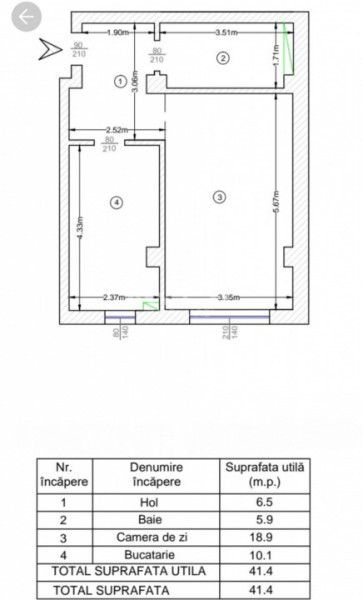COMISION 0%! 1 CAMERA DECOMANDAT BLOC NOU