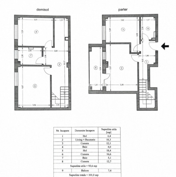 4 CAMERE 100MP, PE 2 NIVELE MOBILAT-UTILAT POPAS PACURARI