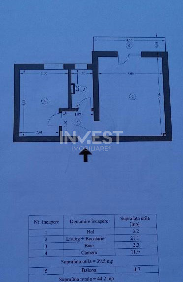 2 CAMERE BLOC NOU + LOC PARCARE POPAS PACURARI