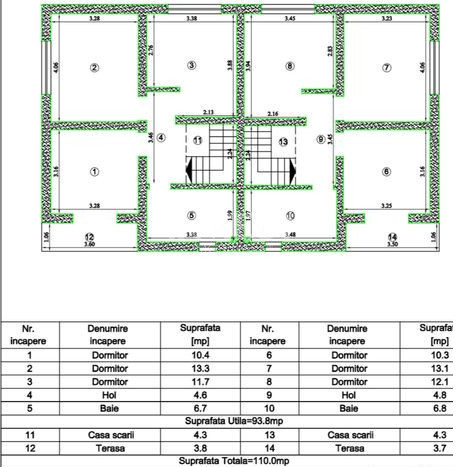 Vilă Duplex 4c Valea Lupului-Iași COMISION 0%