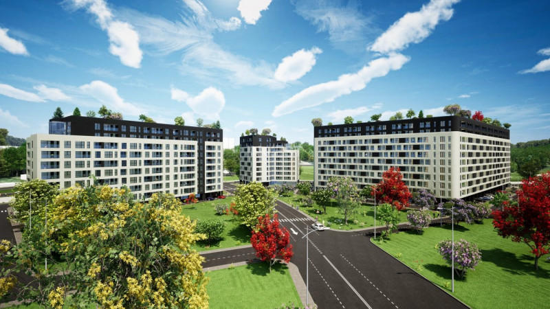 Tătărași - Apartamente SMART cu 2 camere în bloc nou, comision 0%