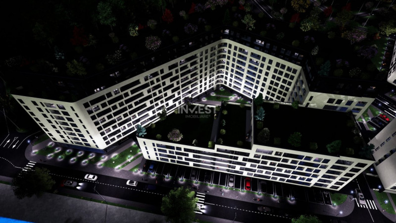 Tătărași - Apartamente SMART cu 2 camere în bloc nou, comision 0%