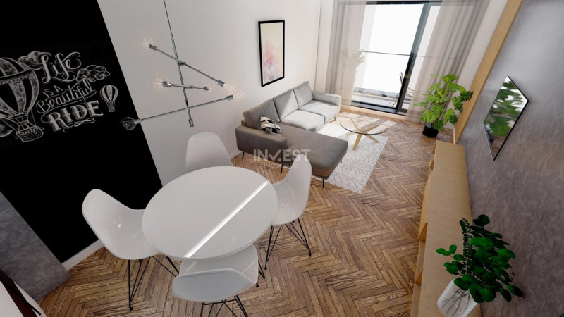 Tătărași - Apartamente SMART cu 2 camere în bloc nou, comision 0%