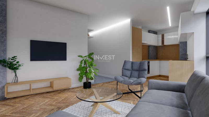 Tătărași - Apartamente SMART cu 2 camere în bloc nou, comision 0%