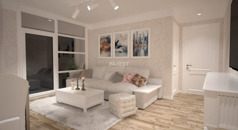 APARTAMENT 2 CAMERE, OPEN-SPACE, VISOIANU , INTABULAT, MUTARE RAPIDA