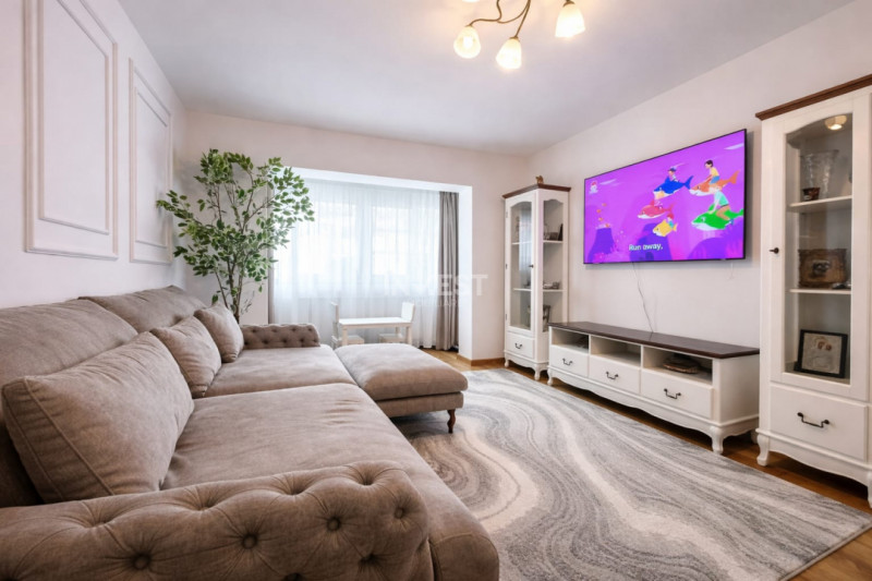  Apartament 4 Camere, 87 mp – Renovat Complet !