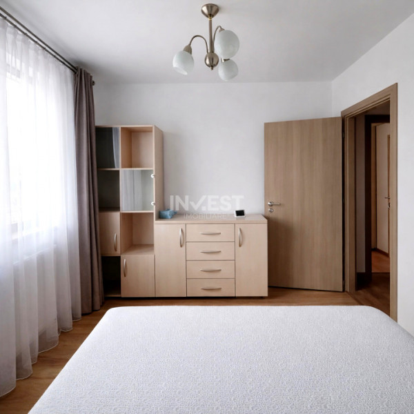 Apartament cu 2 camere, decomandat, 55mp, bloc nou în orașul Iași