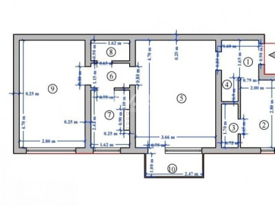 Podu Ros- Apartament 2 camere 