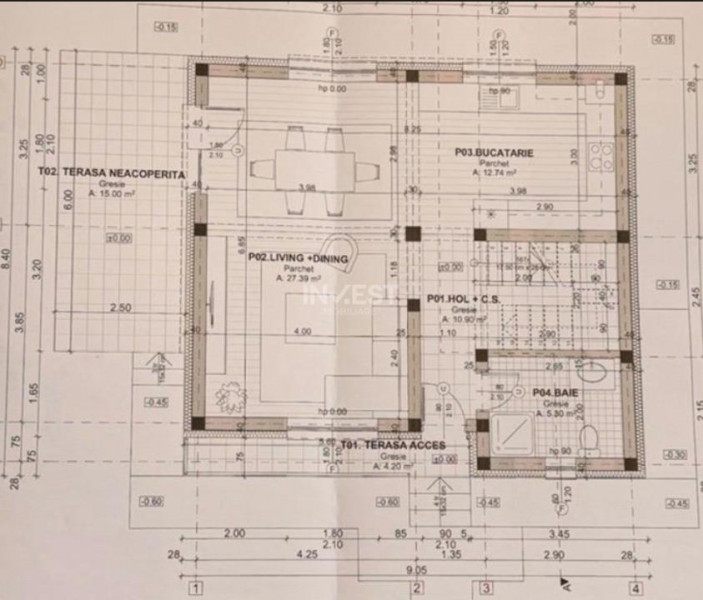 VILA INDIVIDUALA , 4 CAMERE, 2 BAI ,105MP UTILI, ROND VOROVESTI