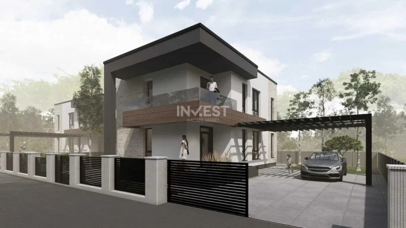 Casă individuală Modernă 4c Valea Lupului-Iași