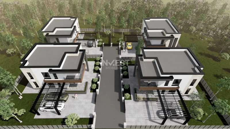 Casă individuală Modernă 4c Valea Lupului-Iași