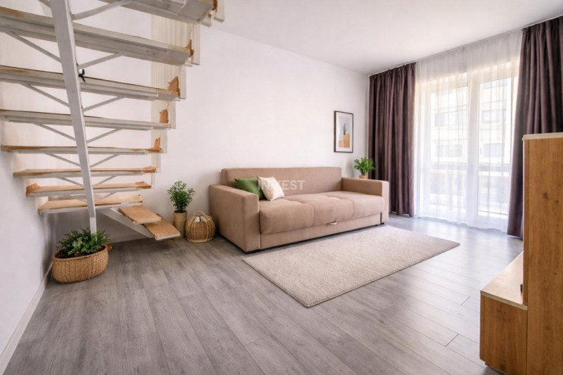 Apartament modern cu 3 camere, 71 mp, bloc din 2023, mobilat, parcare inclusă