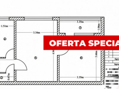 Apartament 2 camere-Podu Ros-Socola-bloc fara risc
