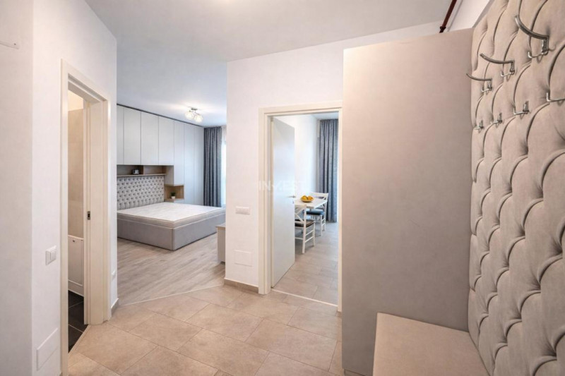 Apartament 1 cameră-44MP, etaj intermediar, bloc din 2023 în zona Podu Roș