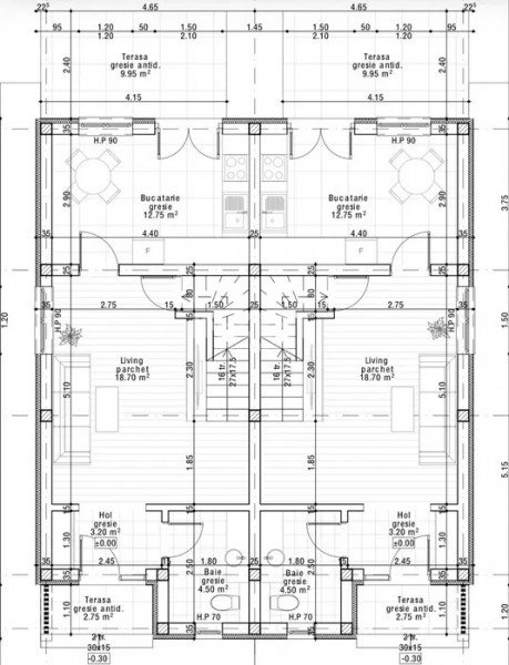 DUPLEX 3 CAMERE, 2 BAI, 250 MP TEREN, VOROVESTI-MIROSLAVA