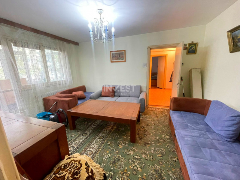 Apartament 3 camere-etaj 1-Podu Ros-bloc fara risc