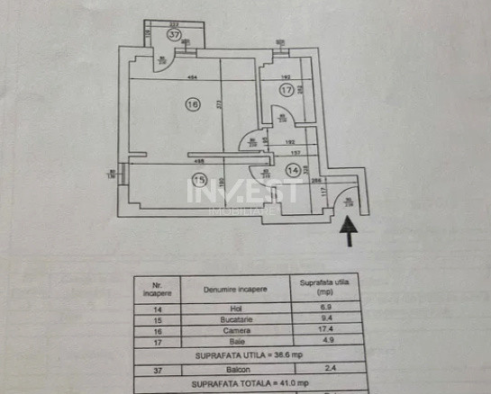 1 CAMERA DECOMANDAT POPAS PACURARI