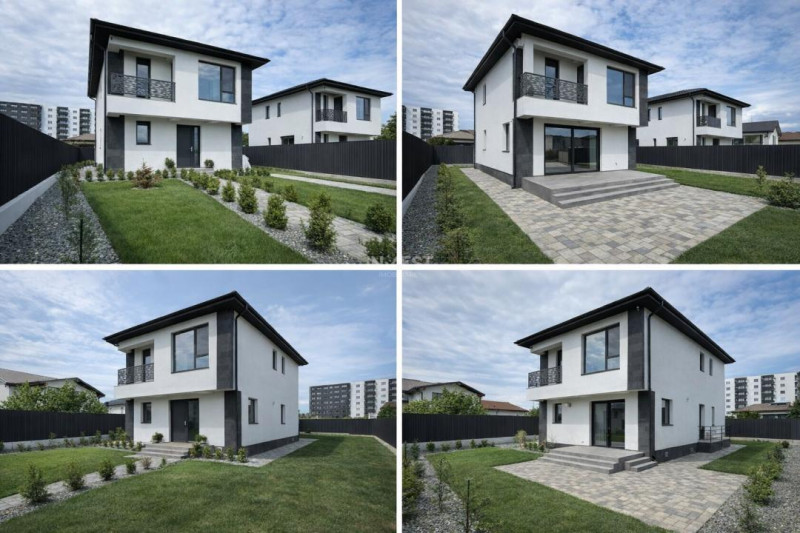Casă individuală cu 4 camere/2 băi zona Bârnova