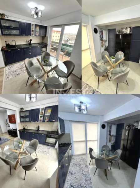 3 camere 73mp mobilat+utilat Valea Lupului, Iasi