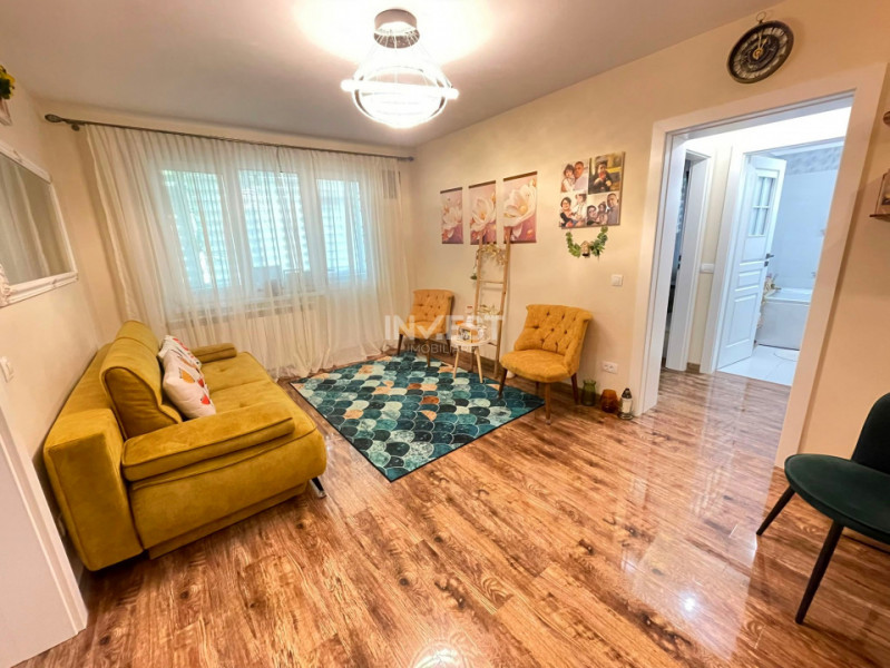 Apartament 3 camere-etaj 1-Podu Ros-renovat