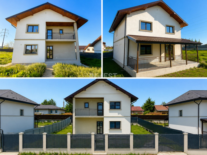 Casă individuală, 5 camere, teren 1.100 mp — Valea Lupului, Iași