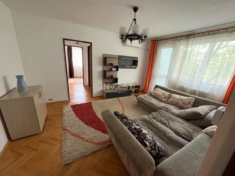 Apartament 3 camere-etaj intermediar-Podu Ros-bloc fara risc