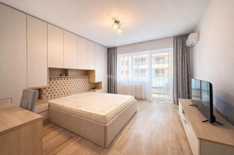 Apartament 1 cameră 44MP, etaj intermediar, bloc din 2024 în zona Podu Roș