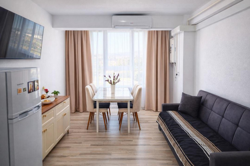 Apartament intabulat cu 2 camere mobilat și utilat în Bucium-Vișani